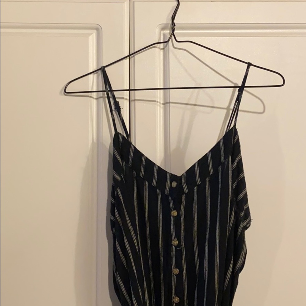 Black & White Pinstripe Maxi UniversalThread Dress